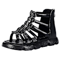Miniatyrbillede 1 af 5: Mode Ikke-Skridsikre Piger Romerske Sandaler Sort FR990529