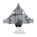 Miniatyrbilde 6 av 8: Skala 1:72 Legering Jagerfly Modell Strømlinjeformet Kropp Stimulert Flysamlingsmodell