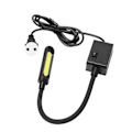 Miniatyrbillede 1 af 8: Symaskine LED-lys med fleksibel svanehals magnetisk adsorption 10 lysdioder energibesparende sylys 110‑240V EU-stik