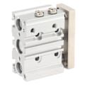 Miniatyrbillede 8 af 8: 3 stang 3 aksel luftcylinder højstyrke stempelstang Magnetisk positionering pneumatisk cylinder