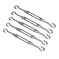Miniatyrbillede 8 af 8: 5 stk Spændeskruer Krog og Krog Wire Spænding 304 Rustfrit Stål Skærm Sejl Hardware M10