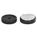 Miniatyrbilde 8 av 8: Kaffedistributør Justerbar Bærbar Rustfri Svart Paddel Kaffedistributør Pulverpress 51mm