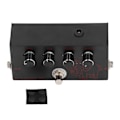 Miniatyrbild 2 av 8: Gitarreffektpedal Bypass-funktion Stabil Kraftfull prestanda för bas, elgitarr DC9‑12V