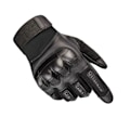 Miniatyrbild 3 av 8: Motorcykelhandskar Hard Knuckle Andas Bra grepp Anti-halk Full Finger Powersports Handskar för Lumbering Heavy Industry Svart XL