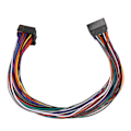 Miniatyrbillede 2 af 8: 60cm 52-polet MQB Quadlock Forlængerkabel Bluetooth 5.0 5‑12V til Bilradiohøjttalere
