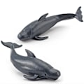 Miniatyrbillede 4 af 7: 12 stk Simulerings Mini Havsdyr Figur Legetøj Sæt PVC Sea Life Model Legetøj til Børn Uddannelse Kognitiv Legetøj