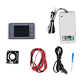 Miniatyrbild 1 av 8: Voltmeter Coulometer Wireless Battery Capacity Manager Monitor med 2,4-tums LCD-färgskärm 500V 50A