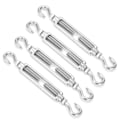 Miniatyrbillede 3 af 8: 4 stk. krog til krog spændeskruer i rustfrit stål hardware til kabeltrådspænding M6