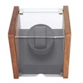 Miniatyrbild 5 av 8: Klockuppdragare Enkel Mekanisk Automatisk Elektrisk Transparent Valnöt Rotationsläge 100-240V (1 0 EU-kontakt)