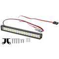 Pikkukuva 2 / 8: 32 LED-lamppallot RC-auton kattovalaisin RC Crawler Universal LED Light Bar Tarvikkeet Pituus 100mm