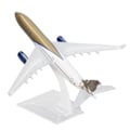 Miniatyrbillede 5 af 8: Modelflyvemaskiner Legering Skrivebordsmodel med Stativ Die Cast Officielle Flyvemaskinmodeller til Samling