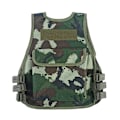 Pikkukuva 4 / 8: Lämpöiset lasten kamouflageliivit ulkoilun ja leikkien varten (Jungle Camouflage S)