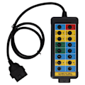 Miniatyrbild 1 av 8: 16 Pin OBDII Protocol Detector Snabb detektering Enkel åtkomst till övervakningssignaler OBD2 Breakout Box