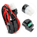 Pikkukuva 4 / 8: 1m/3.3ft Autoradion Virtakaapeli Lyhyet Aallot Sopii Yaesu FT-857D FT-897D