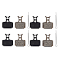 Miniatyrbilde 1 av 8: 4 par Resin Sykkel Skivebremseklosser deler for FORMULA THE ONE R1 R2 RACING RO C1 CR3