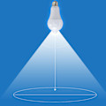 Miniatyrbild 8 av 8: LED rörelsesensor glödlampa E27 gängad bajonett 9W infraröd Smart Body rörelsesensor glödlampa för hall