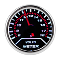 Miniatyrbild 1 av 8: Universal Volt Meter Pointer Voltmeter Spänningsmätare 52mm Bilinstrument
