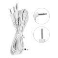 Pikkukuva 5 / 8: 10 kpl DC 3,5 mm Pin-tyyppiä Elektrodi Johdot Kaapelit TENS-laitteelle Fysioterapia Koneelle 4-in-1Pin