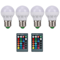 Miniatyrbild 7 av 8: E27 RGB färgskiftande glödlampor 40W LED-lampa med fjärrkontroll för heminredning i sovrummet 85V-265V