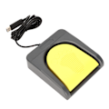 Miniatyrbild 4 av 8: USB fotpedal USB enkelpedal mekanisk tangentbordskontroll HID programmerbar datorspelfotpedal