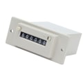 Miniatyrbillede 4 af 8: Elektromagnetisk tæller 0‑999999 6-cifret industriel impuls tæller til maskine AC220V