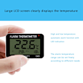 Miniatyrbilde 6 av 8: Stort LCD-kjøleskap Kjøl og frys Digital termometer temperaturmåler med stativ