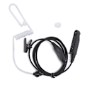 Miniatyrbilde 8 av 8: Overvåking Akustisk Luftledning Ørepropp Headset Hals PTT Mic for UV9R Plus BF9700 BFA58