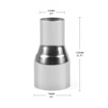 Miniatyrbillede 8 af 8: Universal rustfrit stål udstødningsrørkobling Slange adapter Reducer Modificeret del 51MM / 76MM