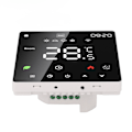 Miniatyrbillede 3 af 8: 16A Smart Termostat LCD Farve Touchscreen PC Programmerbar Elektrisk Varmetermostat til Hjem Hotel Kontor AC 90 til 240V Uden WiFi