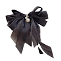 Miniatyrbillede 1 af 3: Sløjfe Hårklemme Kvinder Piger Mode Elegant Bowknot Hårtilbehør i Lyse Farver Sort