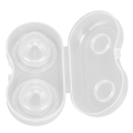 Miniatyrbild 8 av 8: 2 st Bröstvårtkorrektor Amning Transparent Silikon Nipple Suckers för gravida kvinnor