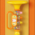 Miniatyrbild 7 av 8: Barntrumpetleksak Söt tecknad ljusa färger Multifunktionell babytrumpetmusikleksak för tidig utbildning Gul