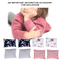 Miniatyrbillede 7 af 8: 8 stk 1:12 Dukkehuss Miniatyr Simulerede Puder Møbelmodel Legetøjstilbehør Sofa Pude