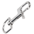 Miniatyrbilde 7 av 8: Dykk i rustfritt stål Enkelendede Snap Clips Single Eye Bolt Snap Hooks Spenne 100 mm/3,9 tommer