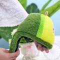 Miniatyrbild 7 av 8: Avokado tofflor Frukt plysch tofflor Halkfria Slitstarka Lovely Home Tofflor Vinter inomhus Varma tofflor