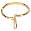 Miniatyrbild 4 av 8: Ring Blank Support 4 Claw Form Visuellt stål Ring Spring Prong Tool för juvelerare Guld