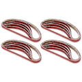 Miniatyrbillede 4 af 8: 20 stk. Sandpapirbåndsslibning Slibebånd Udskiftningsværktøj til slibemaskine 330x10mm40#