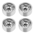 Miniatyrbilde 3 av 8: 4 stk 1,9 tommers RC-hjulnav Aluminiumlegering Sikker Robust Slitesterk Gjenbrukbar Enkel montering RC-felger Firkantet hull