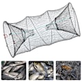 Miniatyrbillede 7 af 8: Bærbar Foldbar Automatisk Fiskegarn Agnsreje Bur Krabbe Hummerfælde Net