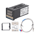 Pikkukuva 4 / 8: Digitaalinen PID-termostaattisetti Vedenkestävä Korkea Tarkkuus Ammattimainen PID REX C100 Lämpötilanohjain Tilalle 100V-240V 40A