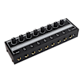 Miniatyrbilde 2 av 8: Hodetelefonforsterker 8-kanals bærbar metallstereo forsterker for studio og scene 100 til 240V EU-kontakt