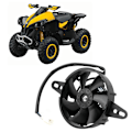 Pikkukuva 7 / 8: Öljynjäähdytin Sähköinen Jäähdytin Jäähdytystuuletin ATV Quad -moottoripyörälle 150cc 200cc 250cc