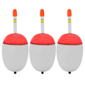 Miniatyrbild 1 av 8: 3ST EVA självlysande fiskeflotta Light Stick Foam Plast Bobber Havsfiske Striking Float80G