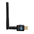 Pikkukuva 3 / 8: Kaksoisbändinen langaton verkkokortti 360° kääntyvä Mini USB WiFi-tikku