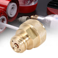 Miniatyrbilde 2 av 8: Messing CO2-adapter Byttankkapselkonvertering (gull)