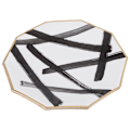 Pikkukuva 2 / 8: 8 kpl 23 cm Elegant kertakäyttöinen paperilautanen tarjoiluun kakulle Afternoon Tea Party BBQ