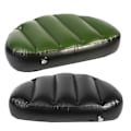 Miniatyrbilde 7 av 8: Høy kvalitet PVC grønn fiskebåt oppblåsbar pute Båtsäte for utendørs camping