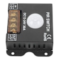 Miniatyrbild 8 av 8: PIR-omkopplare rörelsesensor LED Mänsklig infraröd avkänningskontroll för ljusremsa utomhus DC12‑24V 30A