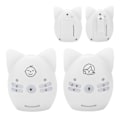 Pikkukuva 8 / 8: Langaton ääni-vauvanvalvoja Two Way Talk Baby Monitor yövalolla ja musiikilla (100-240V)(US-pistoke)