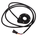 Miniatyrbilde 1 av 8: El-sykkel Pedal Assist Sensor Dobbel Hall Integrert 12 Magnetiske Power Assist Sensor Tilbehør for Venstre Side